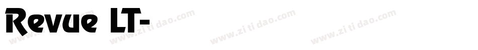Revue LT字体转换